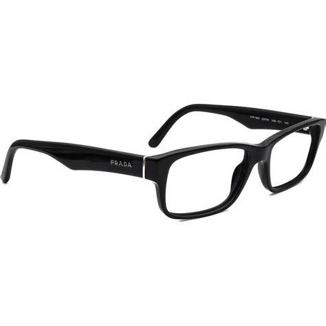 prada 1ab101|PRADA Eyeglasses VPR 16m Black 1ab.